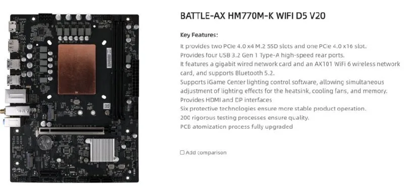 intel modt colorful core i9 13900hx imagen 1
