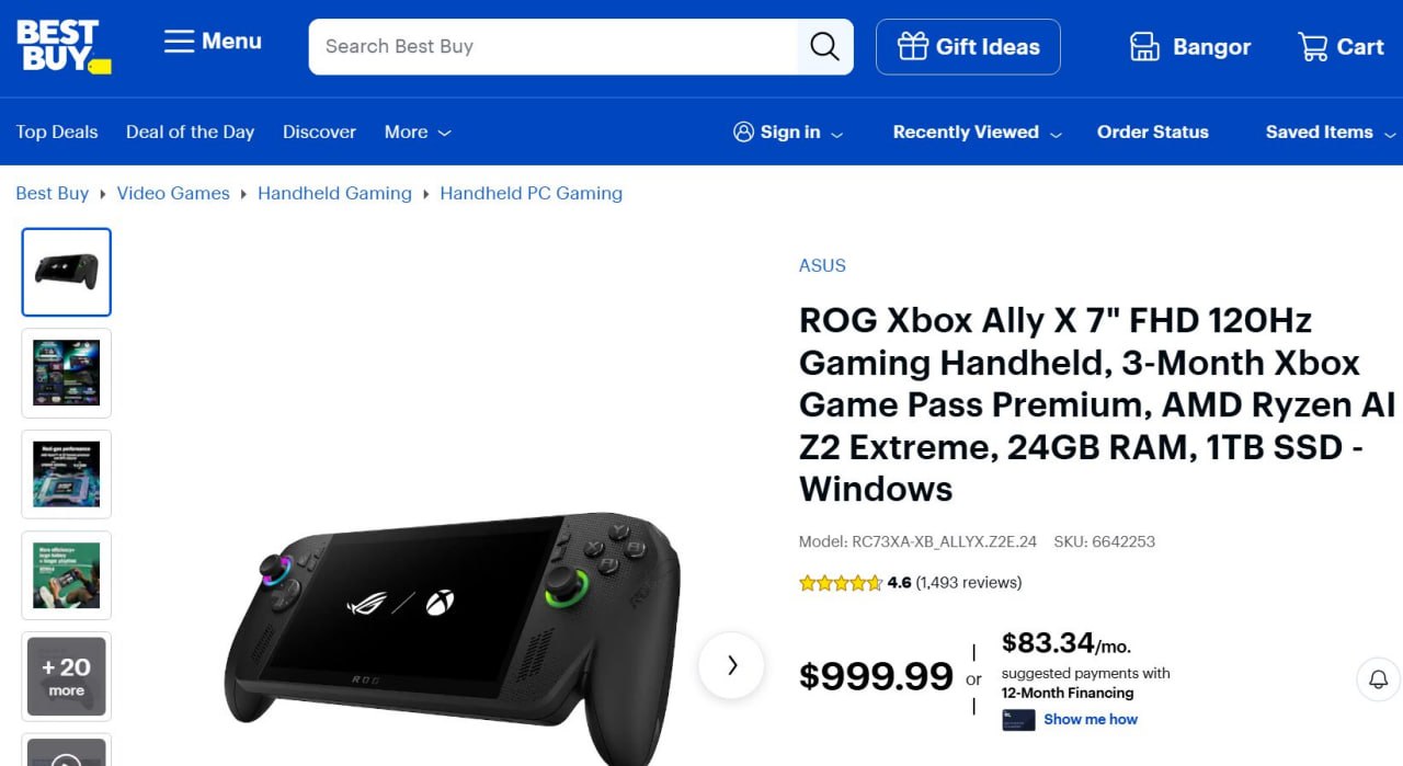 El lenovo legion go 2 ahora cuesta $2000, el doble que el ASUS ROG Xbox ally X - imagen 2