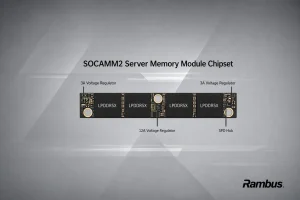 Rambus estrena SOCAMM2 para llevar LPDDR5X a servidores de IA Rambus estrena SOCAMM2 para llevar LPDDR5X a servidores de IA