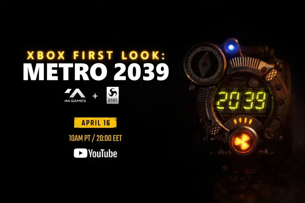 Metro 2039 se revelará el 16 de abril con un tono más oscuro