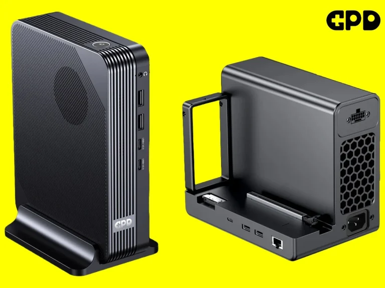 GPD estrena un mini PC con MCIO y promete recortar la pérdida gráfica