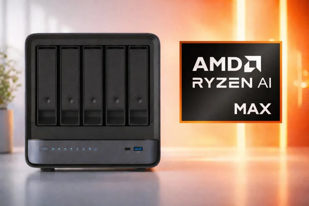 El Minisforum N5 Max llega el 23 de abril con 64 GB y 200 TB