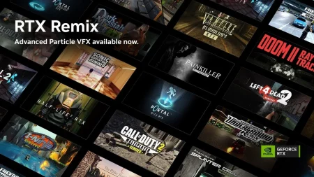 RTX Remix suma partículas avanzadas y acelera los mods RTX