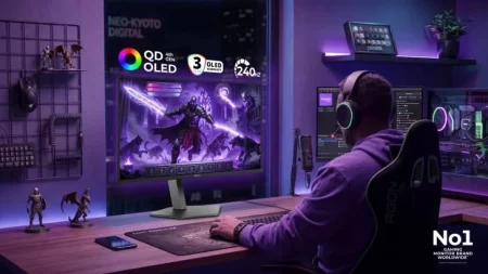 AOC sube el listón con un AGON PRO de 4K, 240 Hz y QD-OLED
