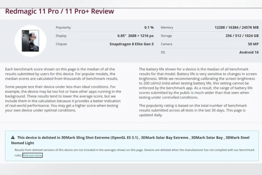 RedMagic 11 Pro imagen 1