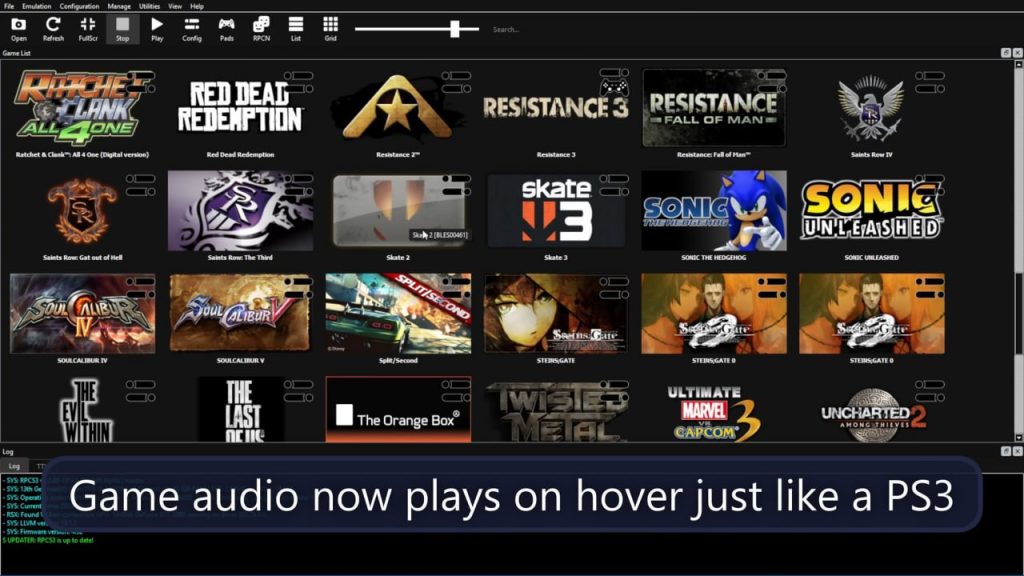 RPCS3 estrena nueva interfaz portátil y lleva steam big picture a los juegos de PS3 - imagen 4