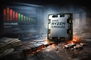 El Ryzen 9 9950X3D2 llega caro y rinde menos de lo esperado en juegos