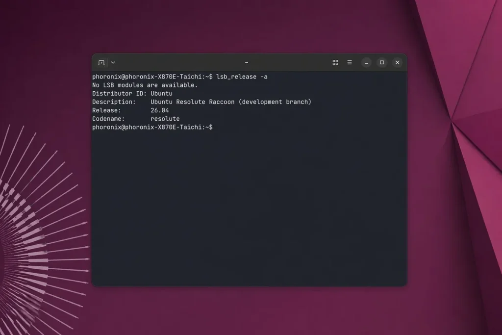 Ghostty ya está disponible en Ubuntu 26.04 LTS con aceleración OpenGL