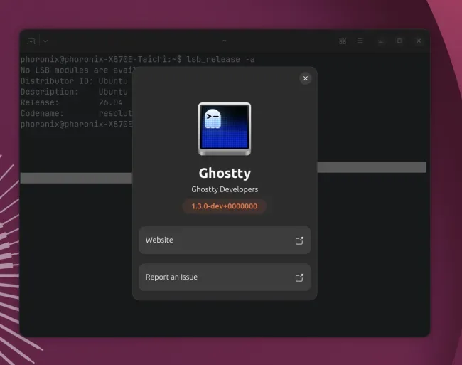 Ghostty terminal