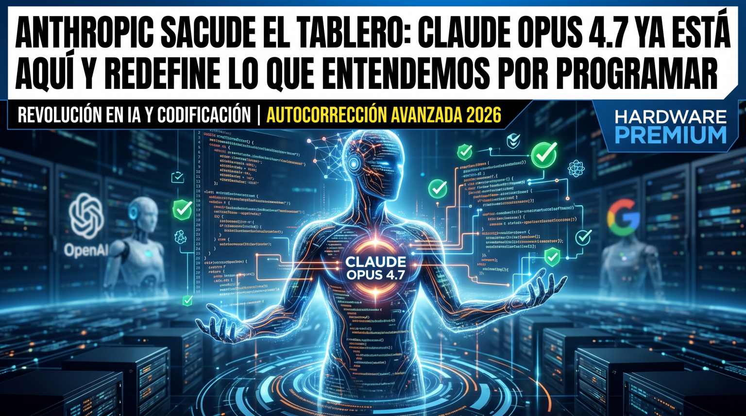 Anthropic sacude el tablero: Claude Opus 4.7 ya está aquí y redefine lo que entendemos por programar