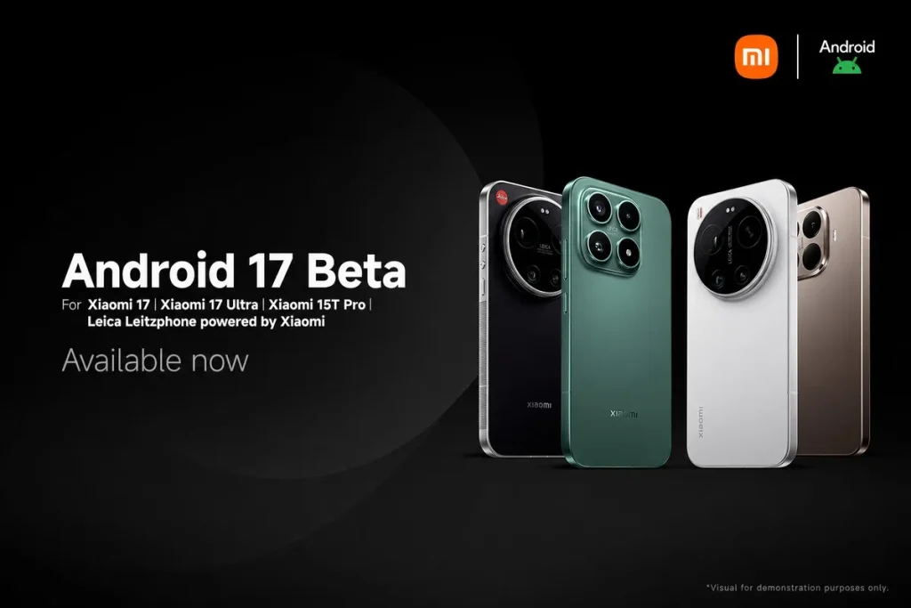 Xiaomi abre Android 17 a tres móviles y cambia el rumbo de HyperOS