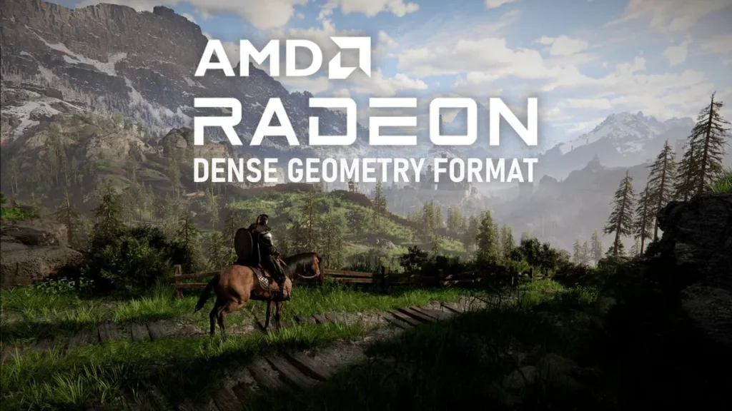 AMD detalla DGF para aliviar la memoria en escenas con ray tracing