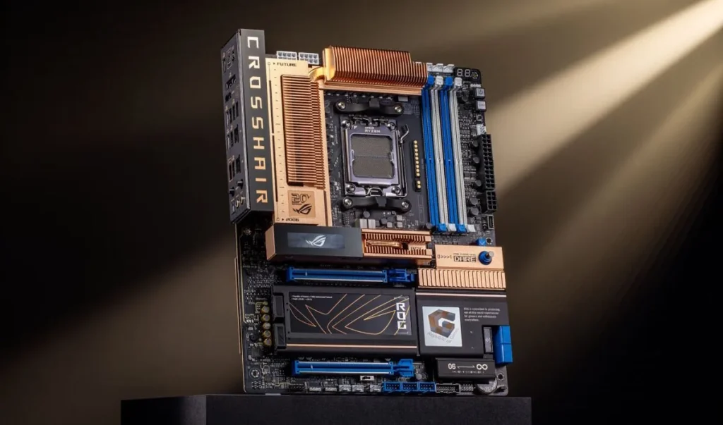 ASUS recupera el diseño de 2006 en la nueva ROG Crosshair