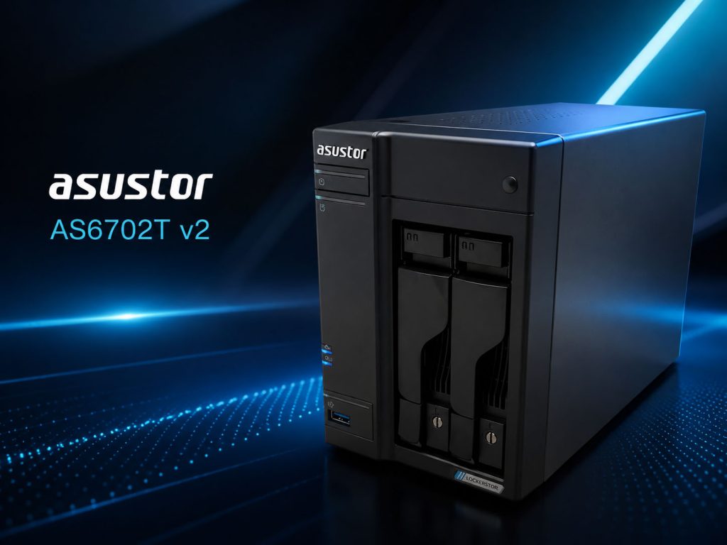 ASUSTOR AS6702T v2: el NAS de dos bahías que humilla a muchos de cuatro