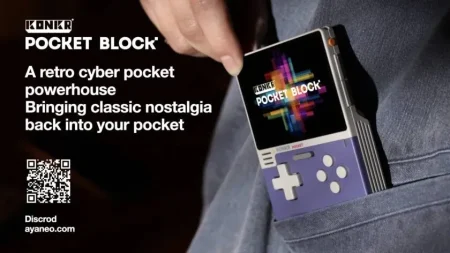 AYANEO enseña por fin la Pocket BLOCK y apunta a un precio menor AYANEO enseña por fin la Pocket BLOCK y apunta a un precio menor