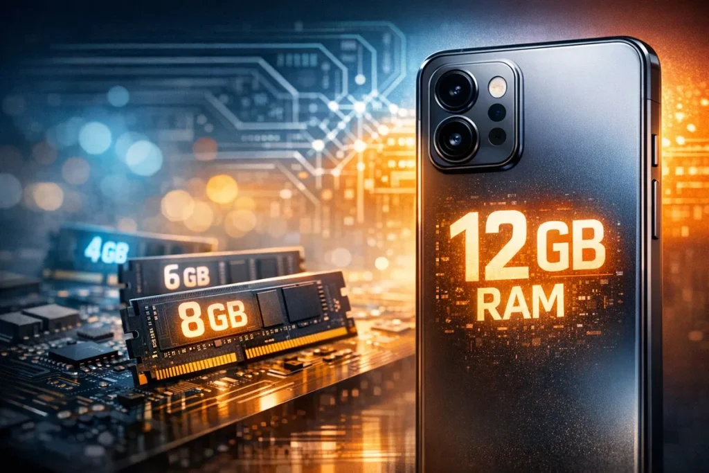 12 GB ya marcan la línea en la RAM de los móviles en 2026 12 GB ya marcan la línea en la RAM de los móviles en 2026