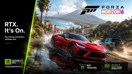 Forza Horizon 6 estrena ray tracing y DLSS 4.5 en PC Forza Horizon 6 estrena ray tracing y DLSS 4.5 en PC