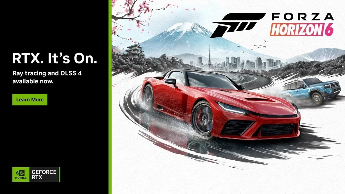 forza horizon 6 dlss 4 ray tracing pc imagen 1