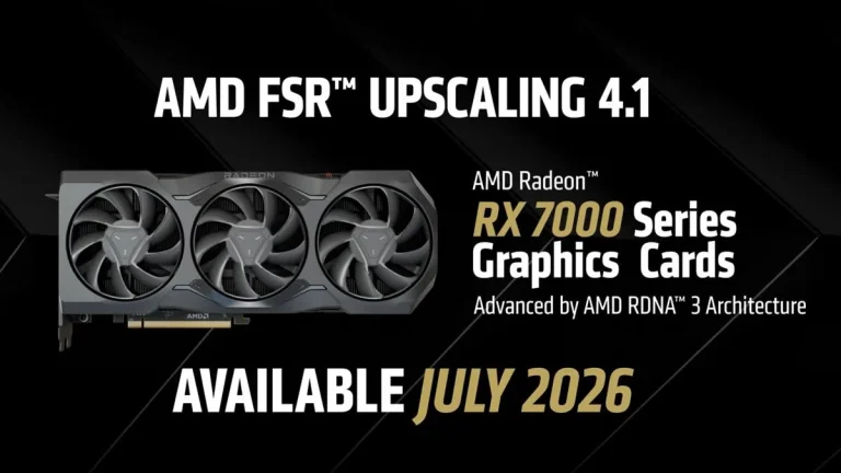 AMD lleva FSR 4.1 a RDNA 3 y retrasa RDNA 2 hasta 2027