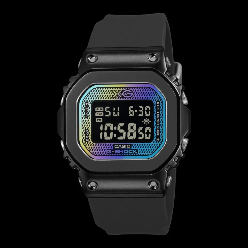 g shock compacto vidrio iridiscente juni imagen 4