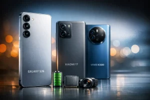 Galaxy S26, Xiaomi 17 y Vivo X300: tres compactos, tres prioridades