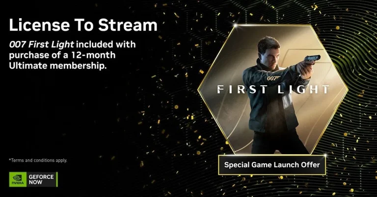 GeForce NOW regala 007 First Light con 12 meses de Ultimate