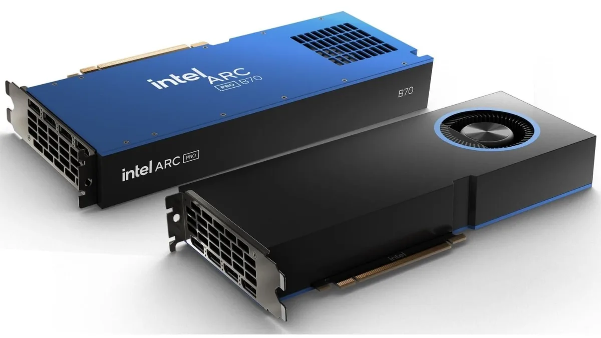 Intel's Arc Pro B70'Big Battlemage' GPU falls behind RTX 5060 Ti in gaming performance 2