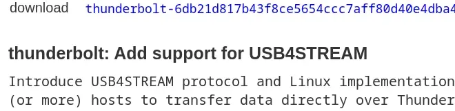USB4STREAM