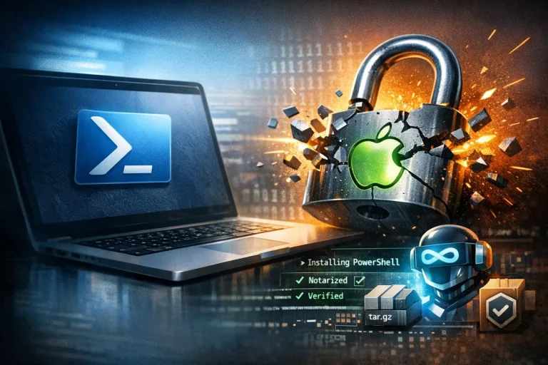 PowerShell en macOS deja de pelearse con GateKeeper PowerShell en macOS deja de pelearse con GateKeeper