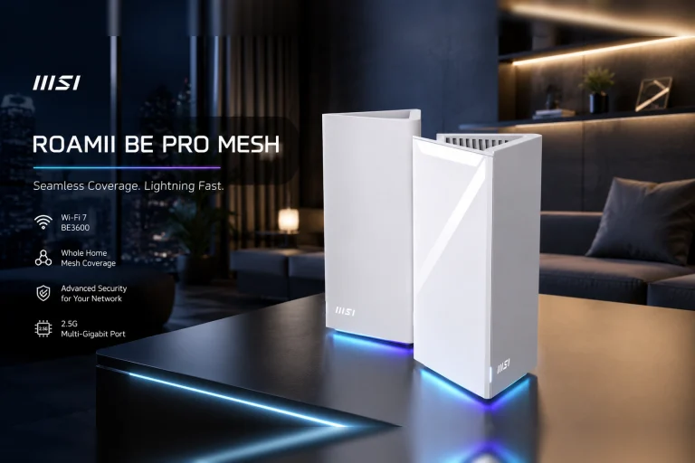 MSI Roamii BE Pro: 2 Gbps por Wi-Fi en casa