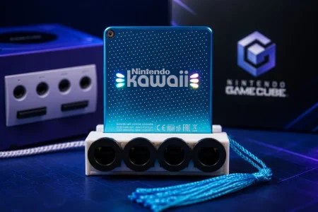 Una Nintendo GameCube del tamaño de un llavero usa hardware real