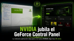 Adiós a un mito de PC: Nvidia jubila su panel de control tras 20 años de historia Adiós a un mito de PC: Nvidia jubila su panel de control tras 20 años de historia
