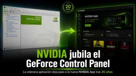 Adiós a un mito de PC: Nvidia jubila su panel de control tras 20 años de historia
