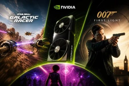 NVIDIA sitúa Star Wars: Galactic Racer y 007 First Light con DLSS 4.5