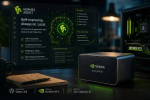 Hermes lleva los agentes locales a RTX PCs y DGX Spark