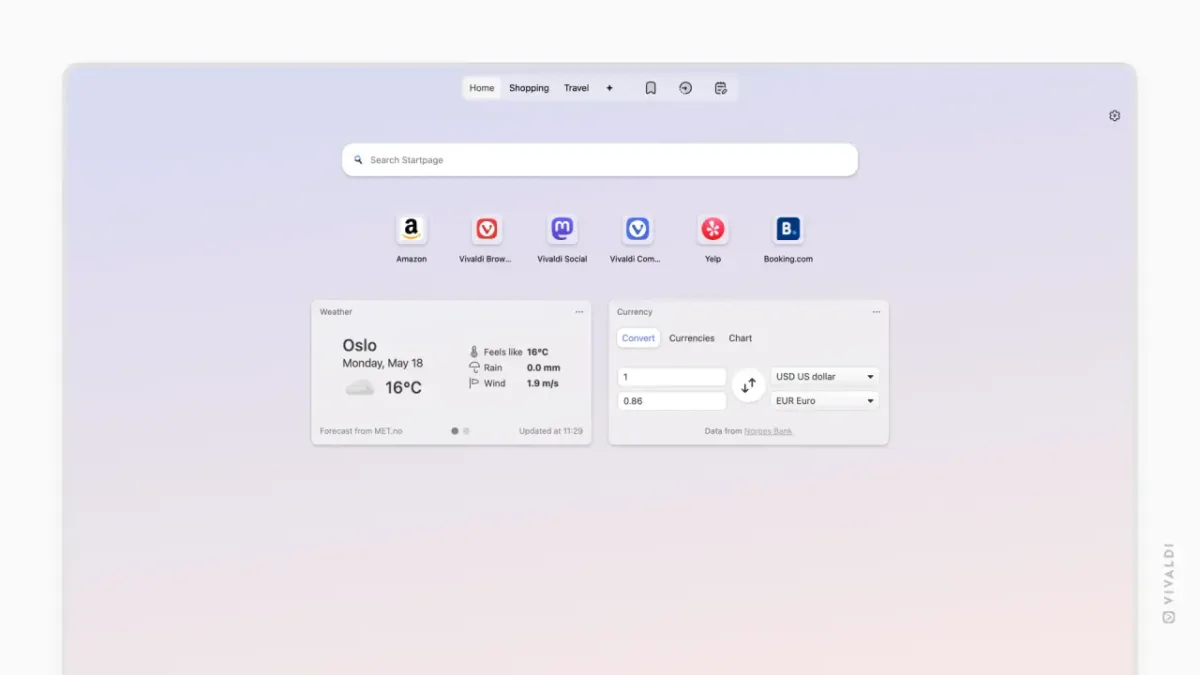 Vivaldi 80 update