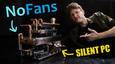 Un PC sin ventiladores mueve una RTX 5080, pero se ahoga a 95 °C Un PC sin ventiladores mueve una RTX 5080, pero se ahoga a 95 °C