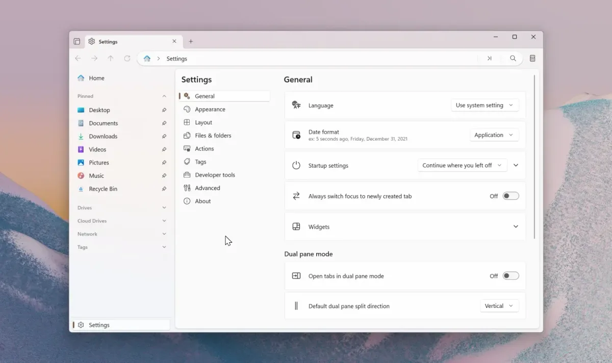 Files version 4 dot 1 new features