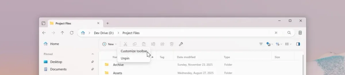 Files version 4 dot 1 new features