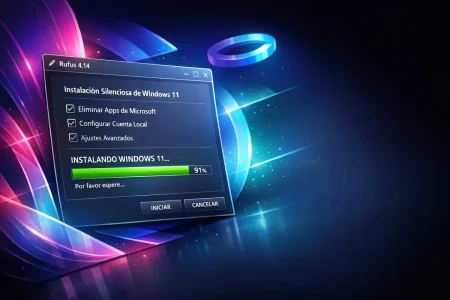 Rufus 4.14 añade instalación silenciosa de Windows 11 y limpia el arranque