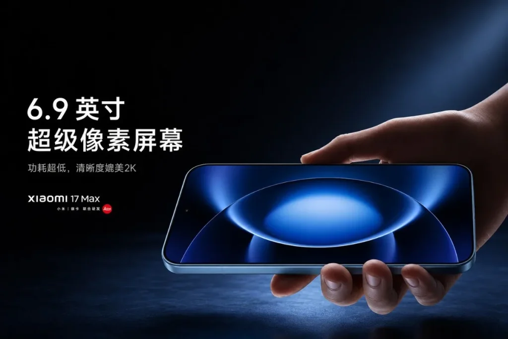 Xiaomi confirma el 17 Max con batería de 8.000 mAh y cámara Leica de 200 MP