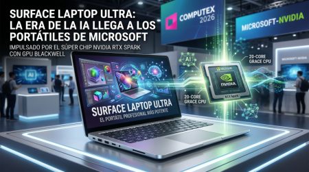 Microsoft presenta el Surface Laptop Ultra: la bestia portátil de Microsoft con cerebro de Nvidia