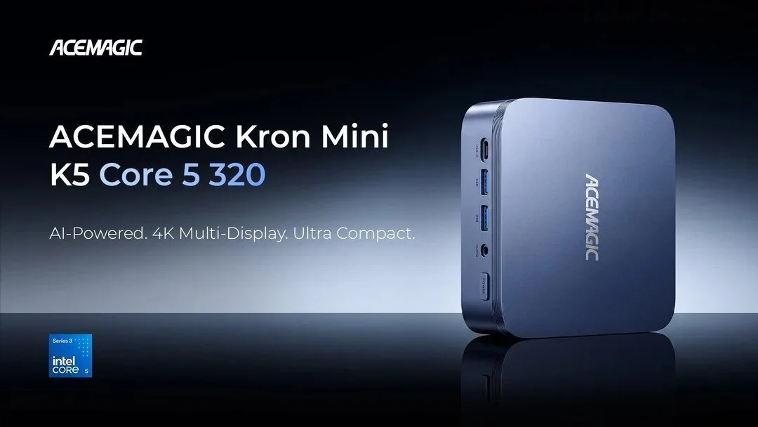 acemagic kron mini k5 intel wildcat lake imagen 1