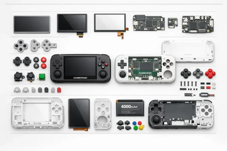 Anbernic vende repuestos oficiales para reparar sus consolas Anbernic vende repuestos oficiales para reparar sus consolas