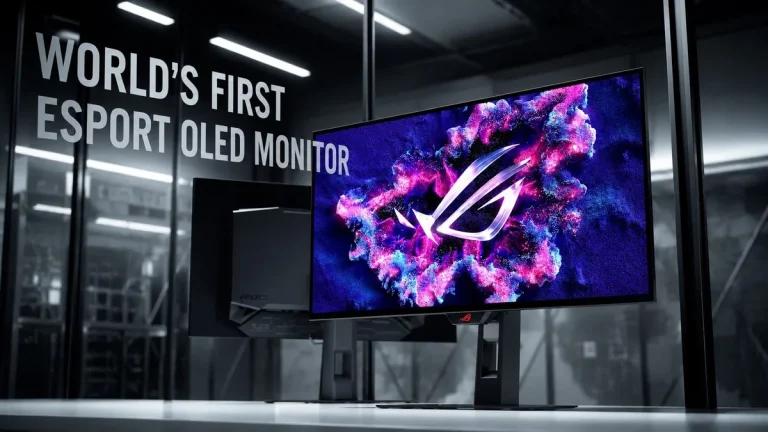 ASUS se alía con LG para su primer OLED de 24,5 pulgadas a 540 Hz ASUS se alía con LG para su primer OLED de 24,5 pulgadas a 540 Hz