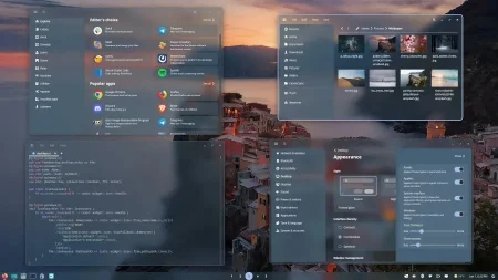COSMIC Desktop lleva el vidrio esmerilado al terreno de Aero COSMIC Desktop lleva el vidrio esmerilado al terreno de Aero