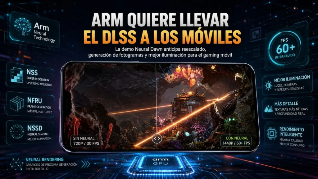 Los móviles se acercan al DLSS con frames “falsos” y más IA