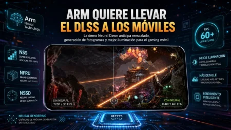 Los móviles se acercan al DLSS con frames “falsos” y más IA Los móviles se acercan al DLSS con frames “falsos” y más IA
