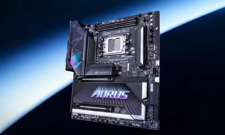 GIGABYTE X870E AORUS INFINITY NEXT imagen 1