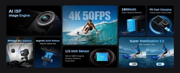 gopro 4k50fps xtu s7 pro 15999 dolares imagen 2